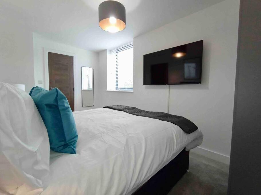 Luxury 2 Bed 2 Bath Flat Near Old Trafford Lejlighed Manchester Eksteriør billede